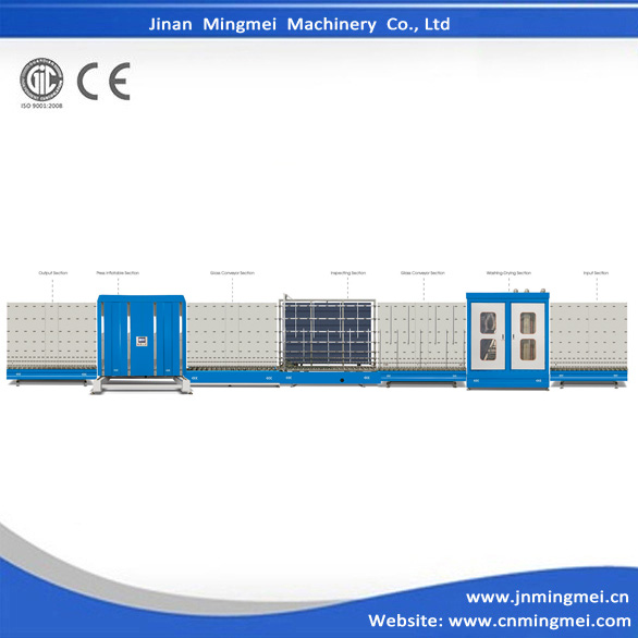 Insulating Glass Gas Filling Inside Flat Press Production Line